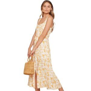 L Space Swimwear Seaside Escape Summer Jams Button Down Sleeveless Dress - S/P